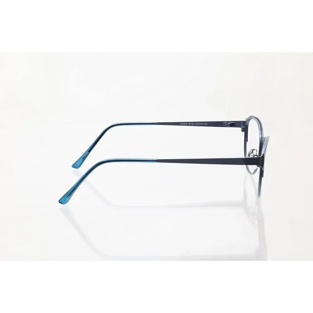 Eight to Eighty Eyewear Fanny 49-17-135mm Blue Eyeglass FRAMES ONLY - GOOD